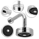 Chuveiro Ducha Autolimpante Cromado+acabamento Registro