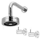 Chuveiro Ducha Autolimpante Cromado+acabamento Registro