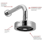 Chuveiro Ducha Autolimpante Para Aquecedor Solar/gás