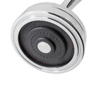 Chuveiro Ducha Autolimpante Redondo Prata Cromado Em Metal