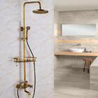 Chuveiro Ducha Banheira C/ Misturador Bronze Antigo