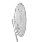 Chuveiro Ducha Cascata em Aluminio Polido De 15 Polegadas Par