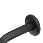 Chuveiro Ducha Flatt Preto/black Redondo Aquecedor Solar Gás