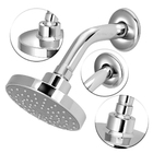 Chuveiro Ducha Flatt Redondo Articulada Aquecedor Solar Gás