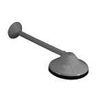 Chuveiro Ducha Fria Pequeno Em Polipropileno Cinza