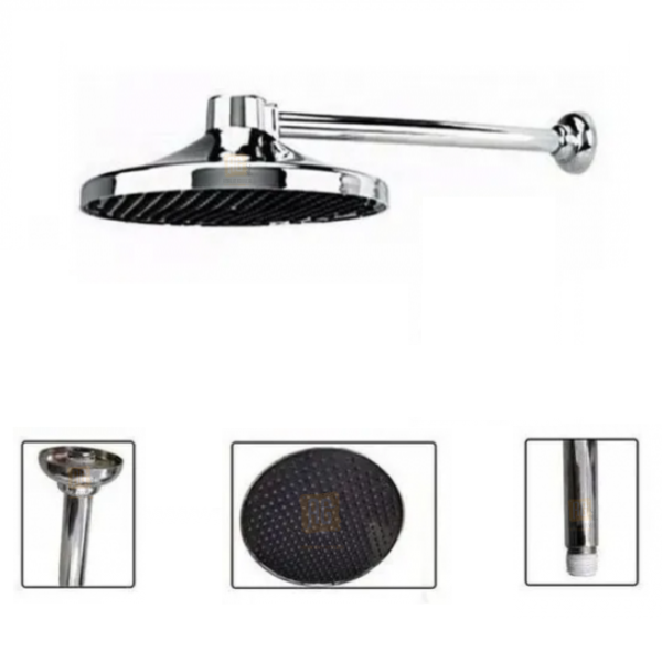 Chuveiro Ducha Fria Piscina 9 Pol. Cromado