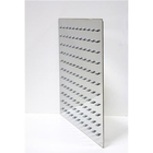 Chuveiro Ducha Inox 20x20 Cromado Slim Suporte Redondo Banhei