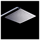 Chuveiro Ducha Inox Quadrado 20x20 Cromado Banheiro Area Exte