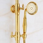 Chuveiro Ducha Misturador Vintage Retrô Dourado Ouro