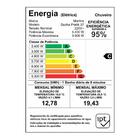 Chuveiro Ducha Pratik 3 Temperaturas, 4400w, 220V Vinho/branco