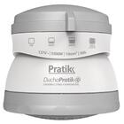 Chuveiro Ducha Pratik 4t+ 4 Temperaturas, Branco/prata