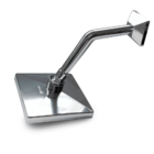 Chuveiro Ducha Quadrada De 6 Polegadas Em Abs Cromado Parede