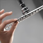 Chuveiro Ducha Quadrada Square Slim Inox 20x20cm Com Braço Qu