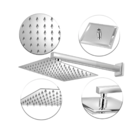 Chuveiro Ducha Quadrado 30x30  C/ Acabamento Registro Padrão