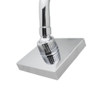 Chuveiro Ducha Quadrado Articulável Solar Gás Cromado Luxo