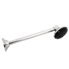 Chuveiro Ducha Redonda De 4 Polegadas Em Abs Cromado Parede