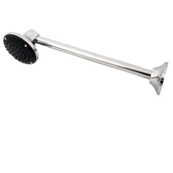 Chuveiro Ducha Redonda De 4 Polegadas Em Abs Cromado Parede