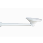 Chuveiro Ducha Redonda De 6 Polegadas Em Abs Branco Parede