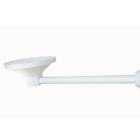 Chuveiro Ducha Redonda De 6 Polegadas Em Abs Branco Parede