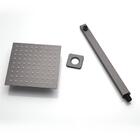 Chuveiro Ducha Slim Quadrado 20x20cm Preto Belcca - Cd001-pt