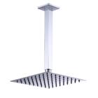 Chuveiro Ducha Slim Quadrado De Teto 20x20cm Cromado Belcca -