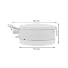 Chuveiro Elétrico Multitemperatura 127V (110V) 5500w Branco Redondo 4T Equation