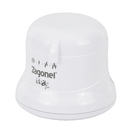 Chuveiro Elétrico Multitemperatura 127V (110V) 5500w Branco Redondo Ideale Plus sem Cano Zagonel