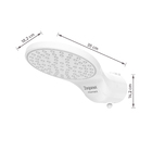 Chuveiro Elétrico Multitemperatura 127V (110V) 5500w Branco Redondo Moment Zagonel