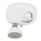 Chuveiro Elétrico Multitemperatura 127V (110V) 5500w Branco Redondo com Pressurizador Potenza Cardal