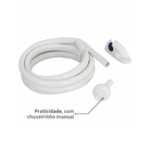 Chuveiro Elétrico Multitemperatura 127V (110V) 5500w Cromado Redondo Tradição Lorenzetti