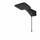 Chuveiro Elétrico Eletrônico 127V (110V) 5500W Preto Quadratta Eletrônica Zagonel