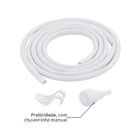 Chuveiro Elétrico Multitemperatura 220V 4400w Branco Redondo Ideale Plus Zagonel