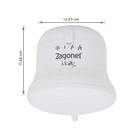 Chuveiro Elétrico Multitemperatura 220V 4400w Branco Redondo Ideale Plus Zagonel