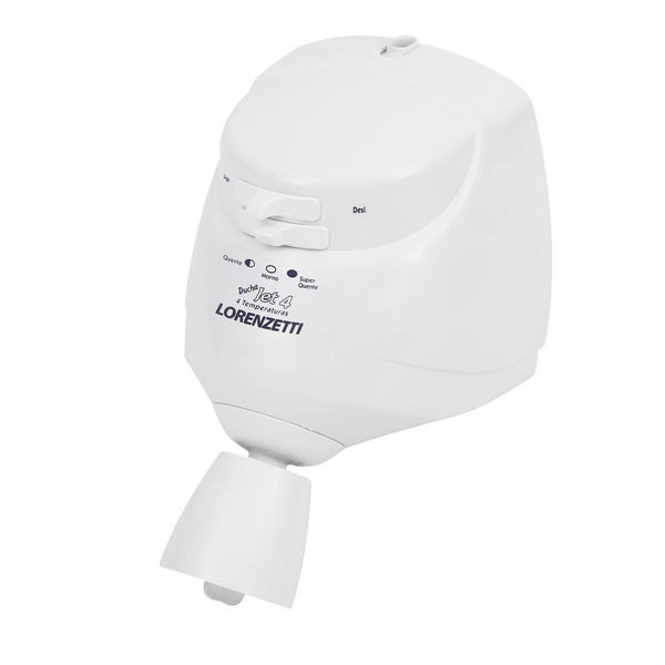 Chuveiro Elétrico Multitemperatura 220V 6800w Branco Redondo Jet Set Lorenzetti