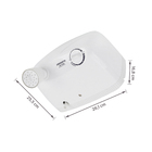 Chuveiro Elétrico Multitemperatura 220V 7800w Branco Redondo com Pressurizador Jet Turbo Lorenzetti