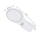 Chuveiro Elétrico Multitemperatura 220V 4400w Branco Redondo Moment Zagonel