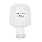 Chuveiro Elétrico Multitemperatura 220V 5500w Branco Redondo Relax Lorenzetti