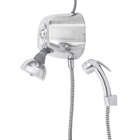 Chuveiro Elétrico Multitemperatura 220V 7800w Cromado Redondo com Pressurizador Potenza Cardal