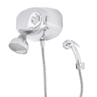 Chuveiro Elétrico Multitemperatura 220V 7800w Cromado Redondo com Pressurizador Potenza Cardal