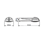Chuveiro Elétrico Multitemperatura 220V 6800W Branco Elegance Fame