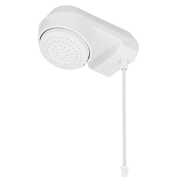 Chuveiro Elétrico Eletrônico 127V (110V) 5500w Branco Redondo Charm Equation