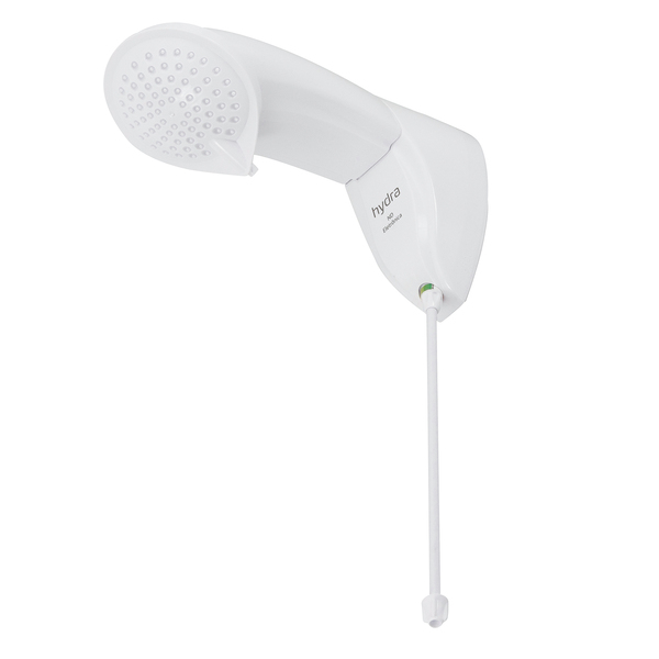 Chuveiro Elétrico Eletrônico 127V (110V) 5500w Branco Redondo ND Hydra