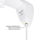 Chuveiro Elétrico Eletrônico 127V (110V) 5500w Branco Redondo ND Hydra