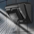 Chuveiro Elétrico Eletrônico 127V (110V) 5400W Preto Quadrado Compacta Fame