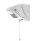 Chuveiro Elétrico Eletrônico 220V 6500W Branco Cromado Compacta Fame