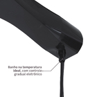 Chuveiro Elétrico Eletrônico 220V 7500w Preto Redondo Luka Equation