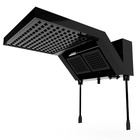 Chuveiro Elétrico Eletrônico 220V 7800W Preto Victory Sensea