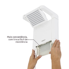 Chuveiro Elétrico Eletrônico 220V 6800w Branco Quadrado Acqua Star Lorenzetti