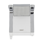 Chuveiro Elétrico Eletrônico 220V 7800w Branco e Cromado Quadrado Acqua Star Lorenzetti