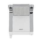 Chuveiro Elétrico Eletrônico 220V 6800w Branco e Cromado Quadrado Acqua Star Lorenzetti